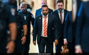 Viral Pic Shows FBI Director Kash Patel Wearing Liverpool Tie. Internet Reacts