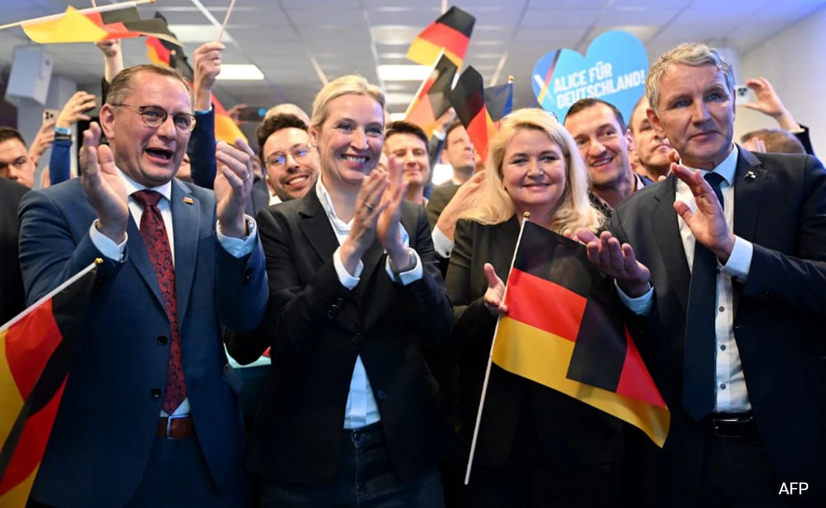 Germany's Far-Right Celebrates "Historic" Gains In National Elections