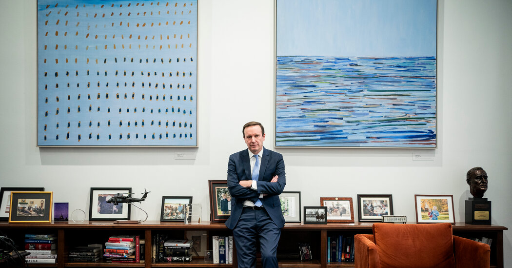 Chris Murphy Becomes a Leading Voice for Democrats Against Trump