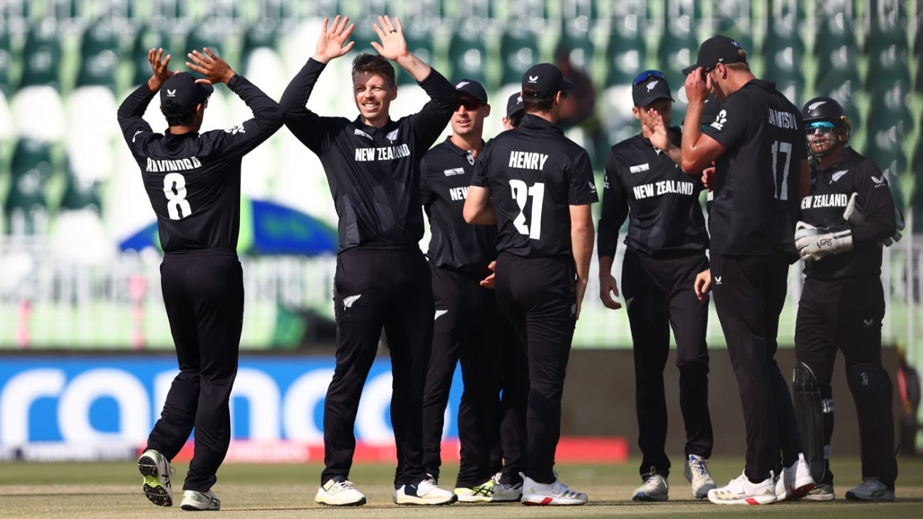 New Zealand, India through to Champions Trophy semi-finals