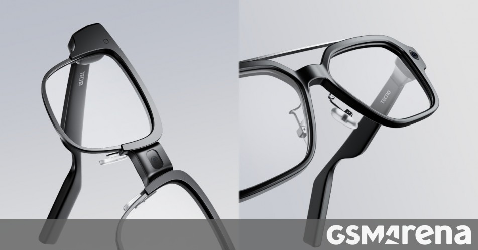 Tecno unveils smart eyewear featuring an integrated AI assistant