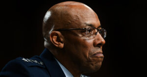 Trumps Dismissal of Gen Charles Q Brown May Be Tied