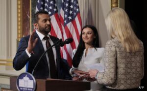 Who Is Alexis Wilkins, New FBI Head Kash Patel's Girlfriend Seen At His Oath Ceremony