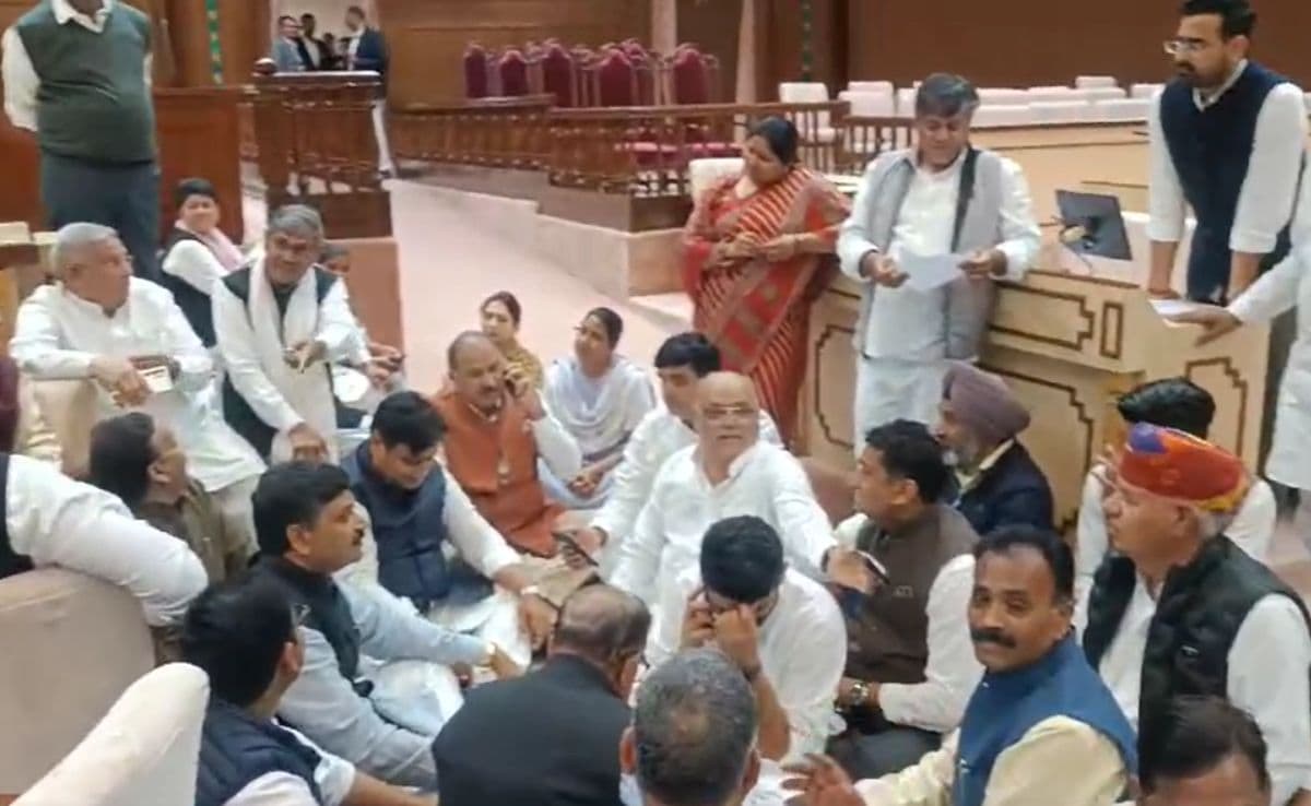 Suspended After Row, 6 Rajasthan Congress MLAs To Spend Night In Assembly