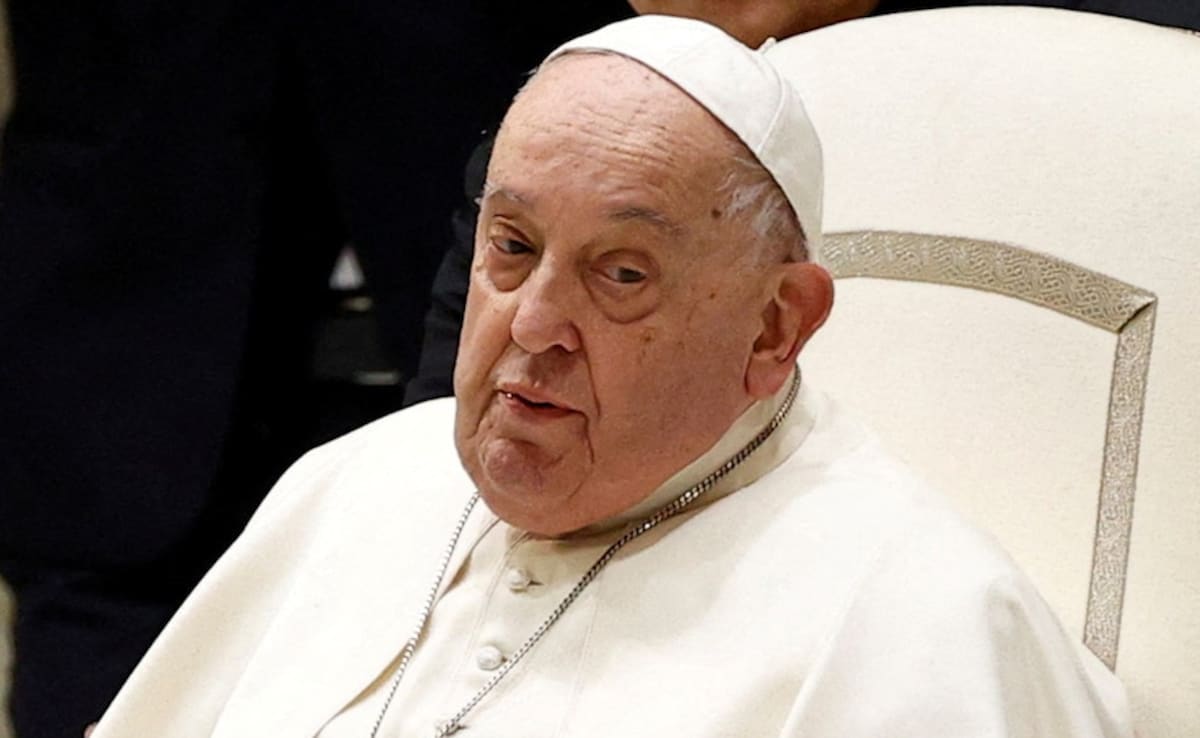 Ailing Pope Francis "Critical But Stable", Says Vatican