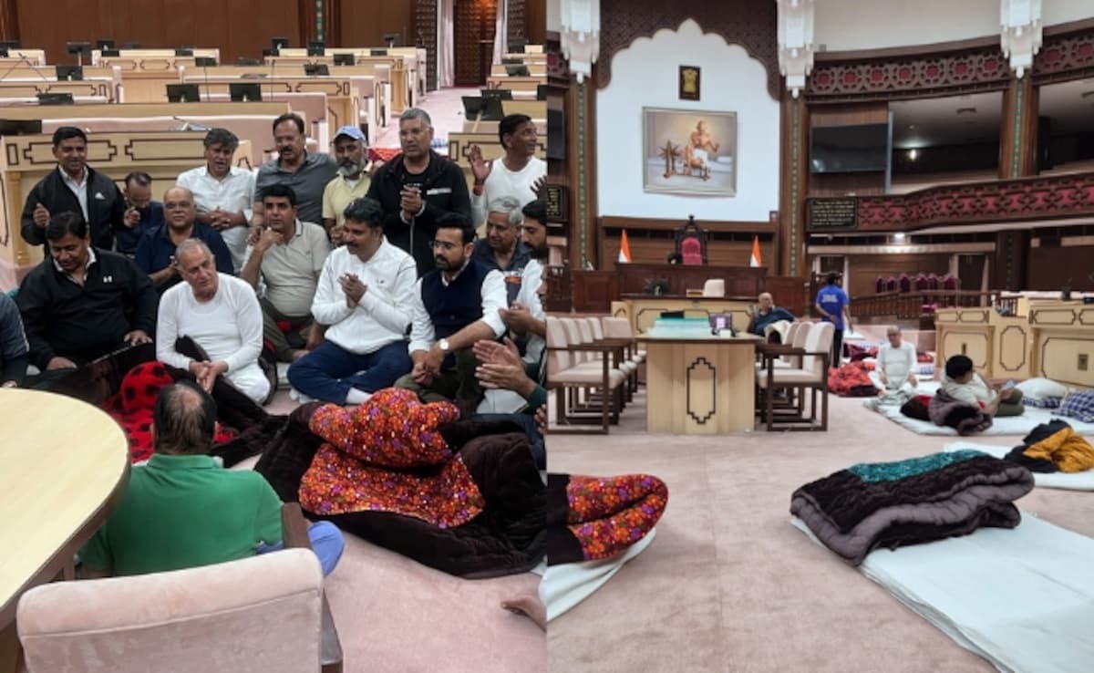 Congress MLAs Spend Night Inside Rajasthan Assembly After "Dadi" Remark Row