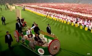 9,000 Jhumoir Dancers Welcome PM As Assam Celebrates 200 Years Of Tea Industry