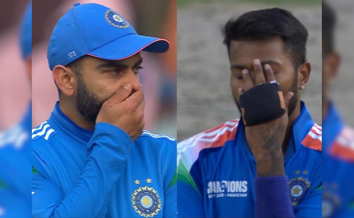 Virat Kohli, Hardik Pandya Can't Believe After India Teammate's Costly Error vs New Zealand In CT 2025