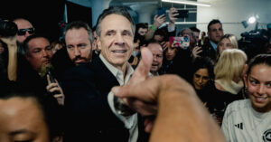 Andrew Cuomo Announces His Candidacy for New York Mayor Addressing