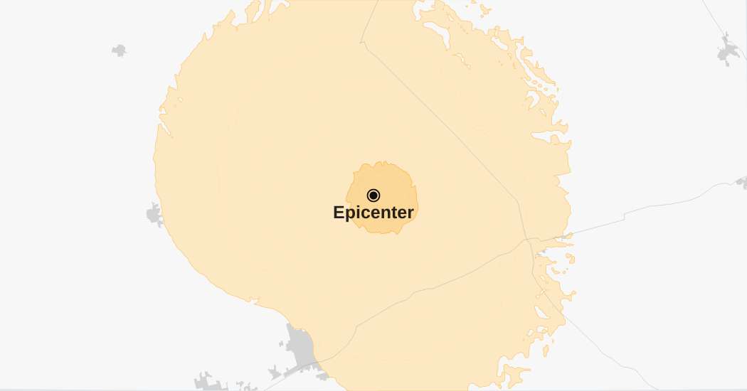 Chart 48 Magnitude Quake Hits