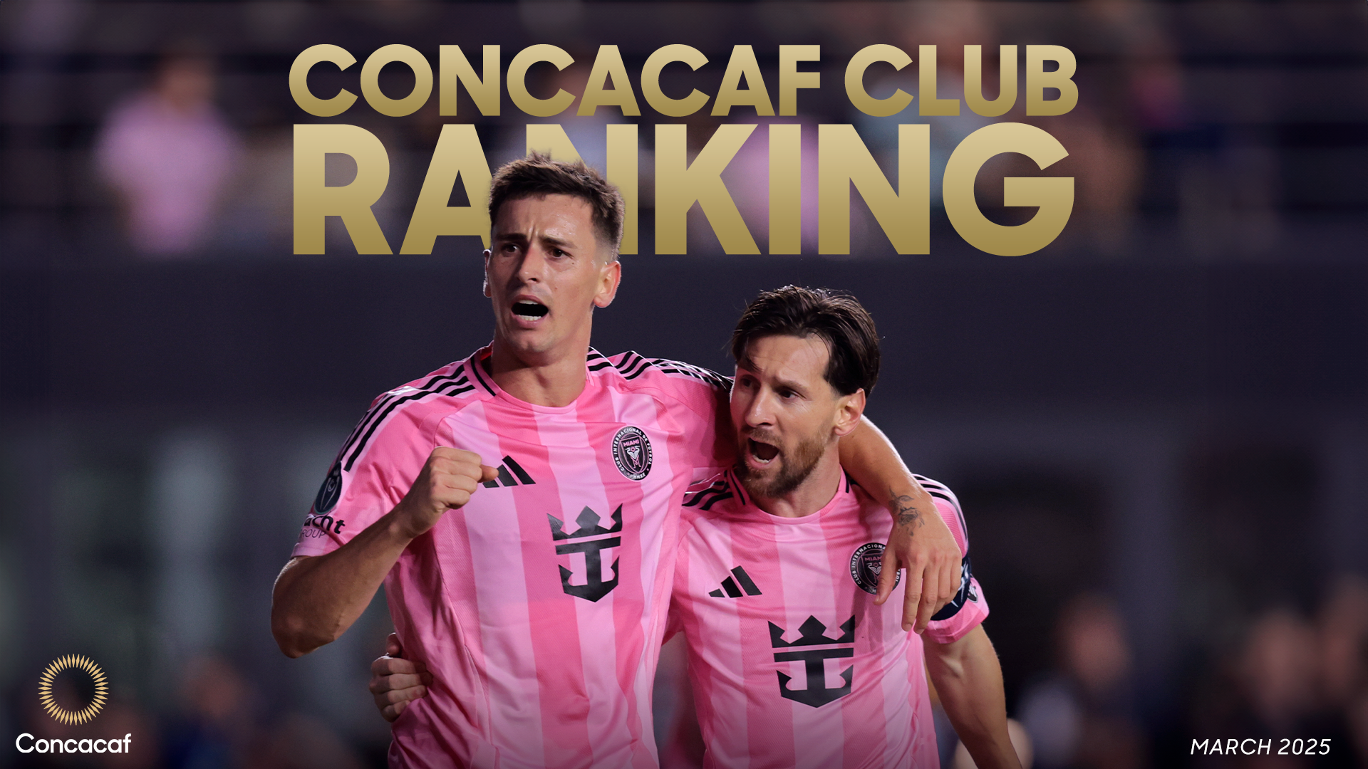 Inter Miami CF climbs in the most recent Concacaf Club