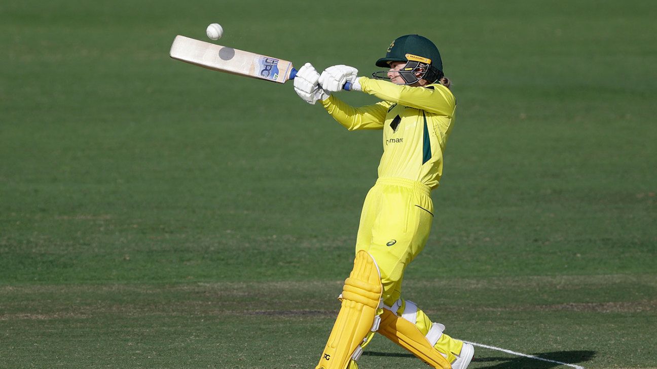 Katie Mack excels against Australia A team in Green vs