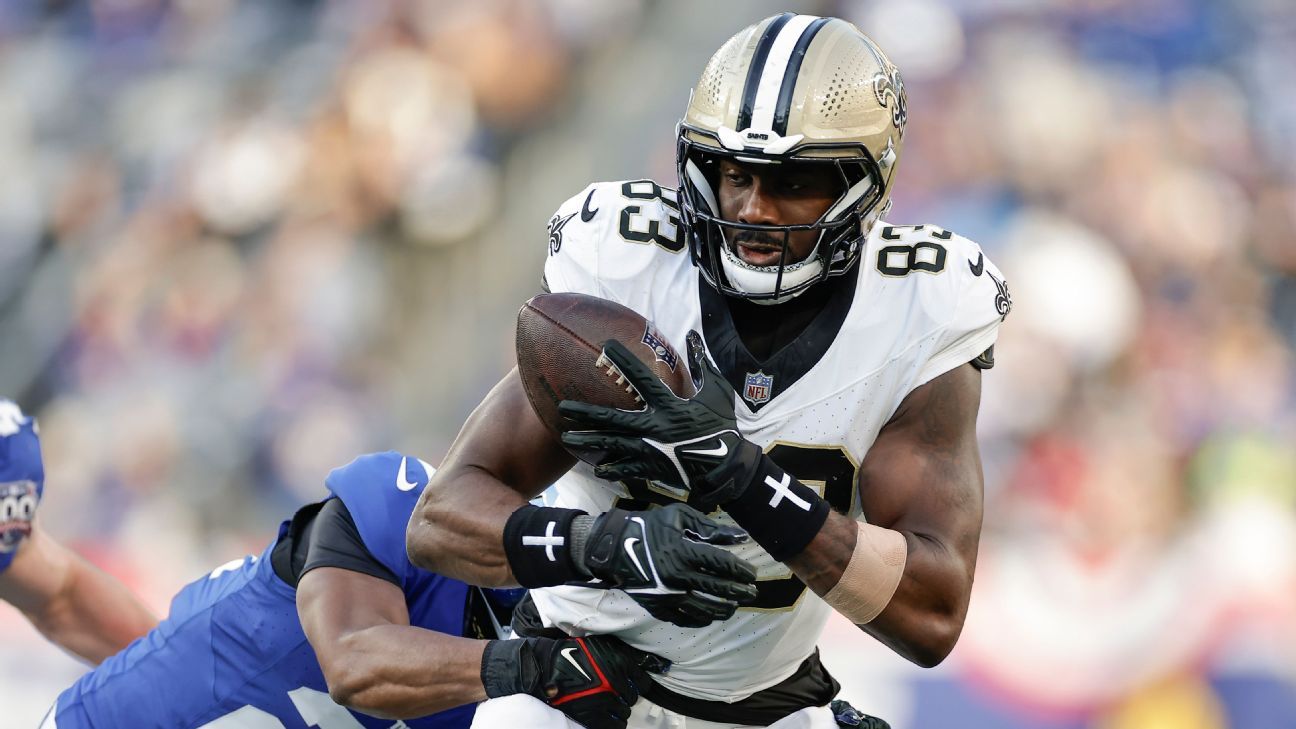 TE Juwan Johnson to return to Saints with a three year