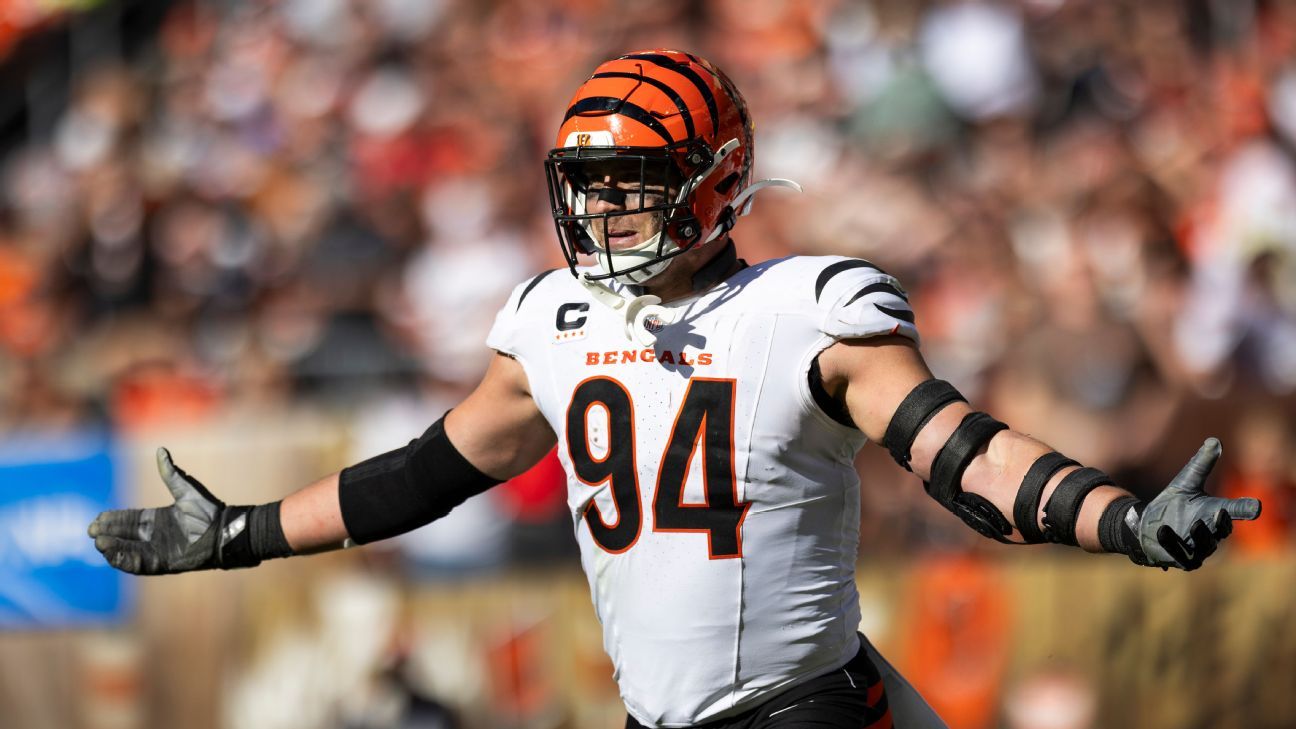 Veteran Bengals Defensive End Sam Hubbard Calls It a Career