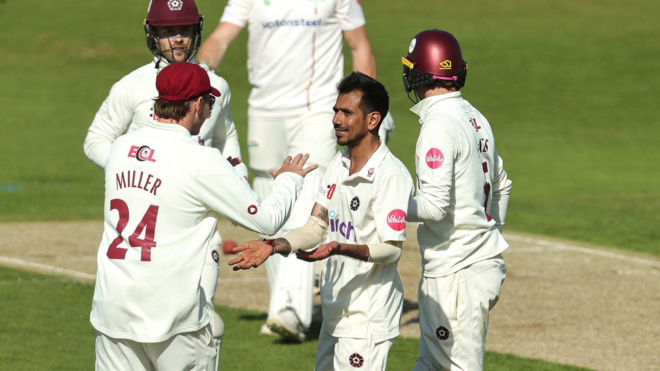 Yuzvendra Chahal rejoins Northamptonshire for the 2025 season