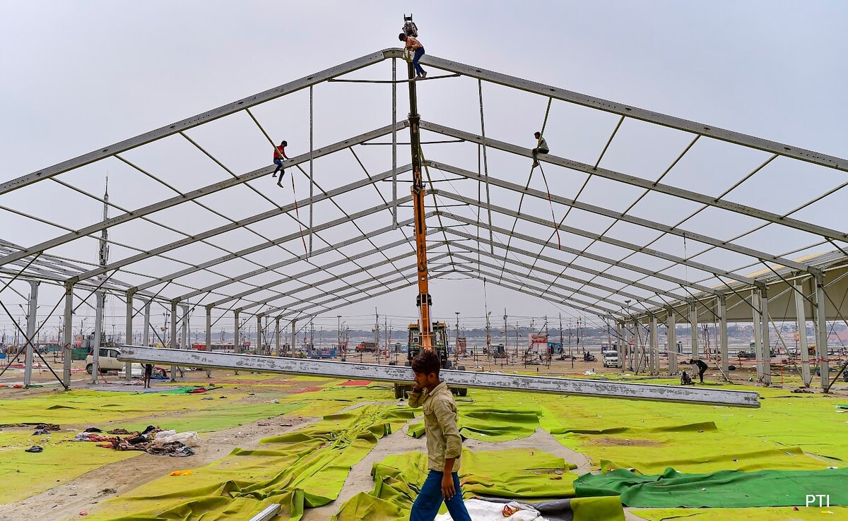 Maha Kumbh Site Wears Deserted Look