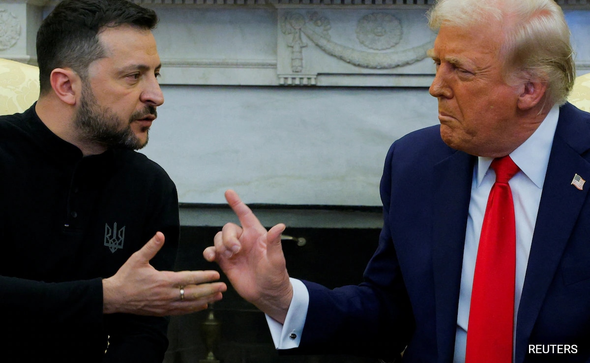 How World Reacted To Fiery Trump-Zelensky Exchange