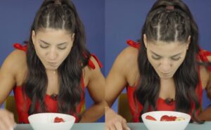 Woman Sets World Record For Eating 313 Grams Of Strawberries In A Minute