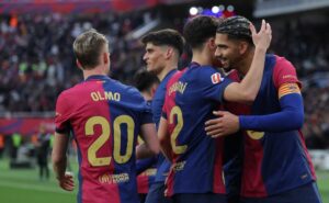 La Liga: Barcelona Thrash 10-Man Real Sociedad To Reclaim Top Spot