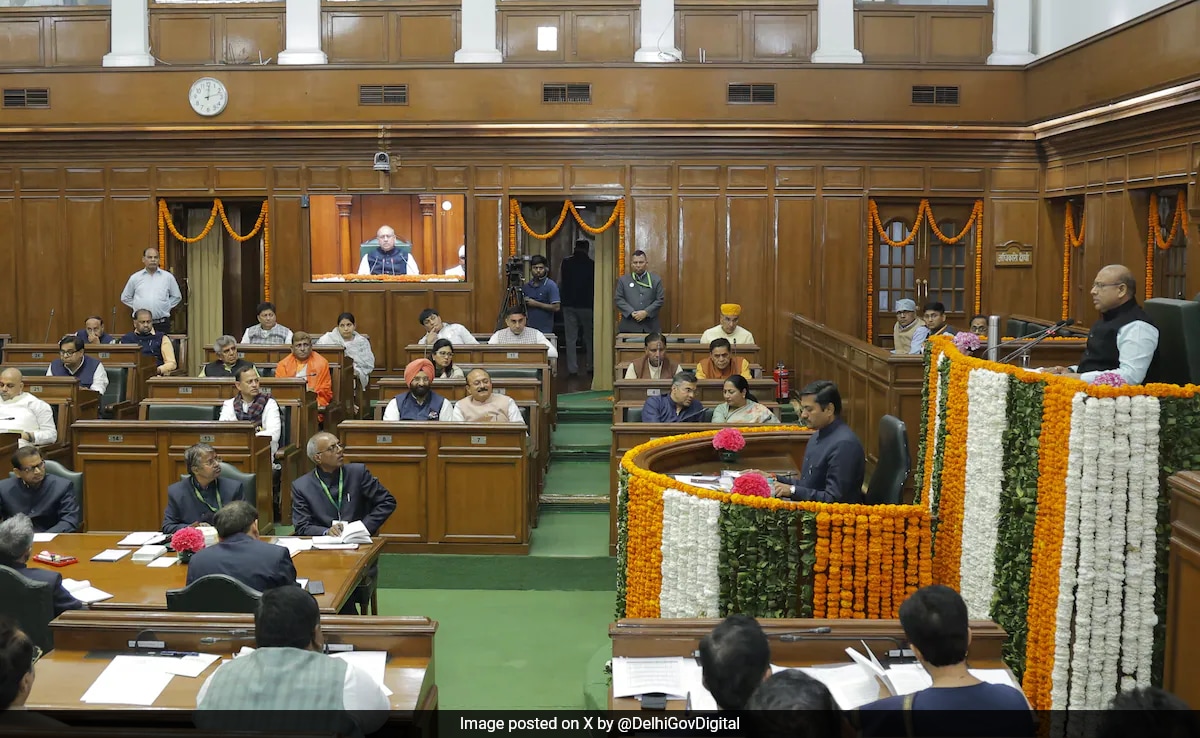 "How Did You Click Photo?" Chaos In Delhi Assembly Over AAP MLA's Post