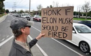 Anti-DOGE Protests Hit Tesla Stores In US