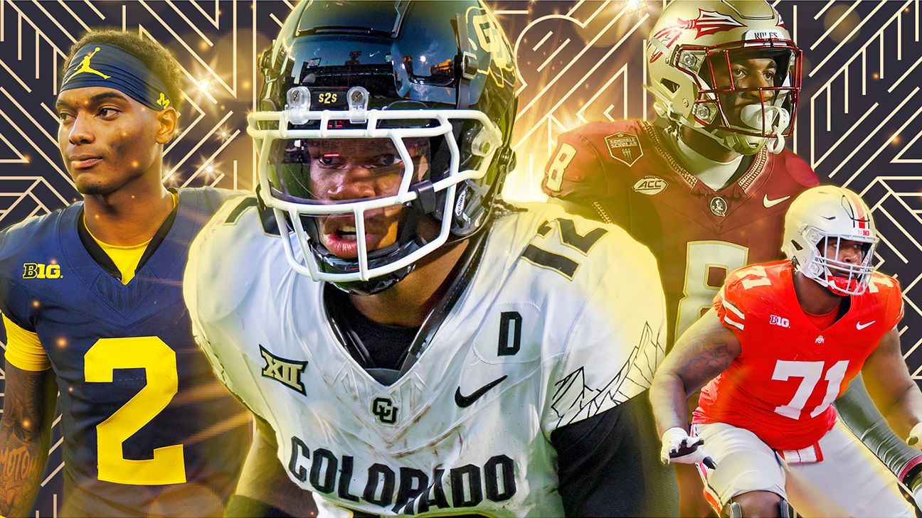 2025 NFL Draft Leading Talent Selections Rankings Statistics and Mock