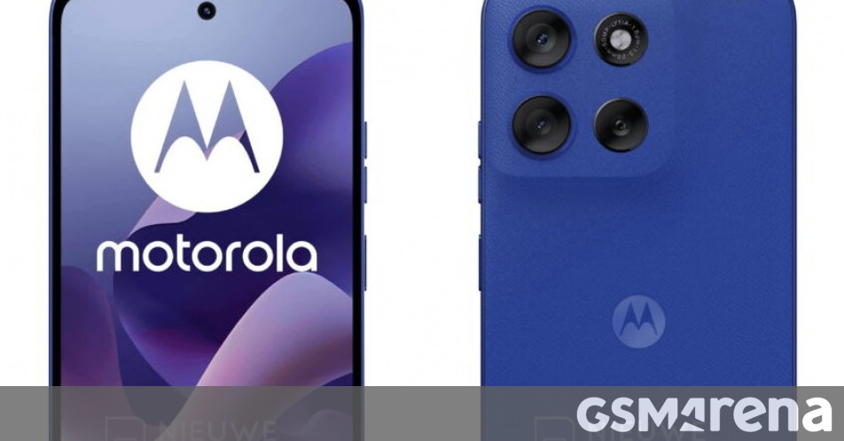 Additional Moto G56 images surface revealing three of its four