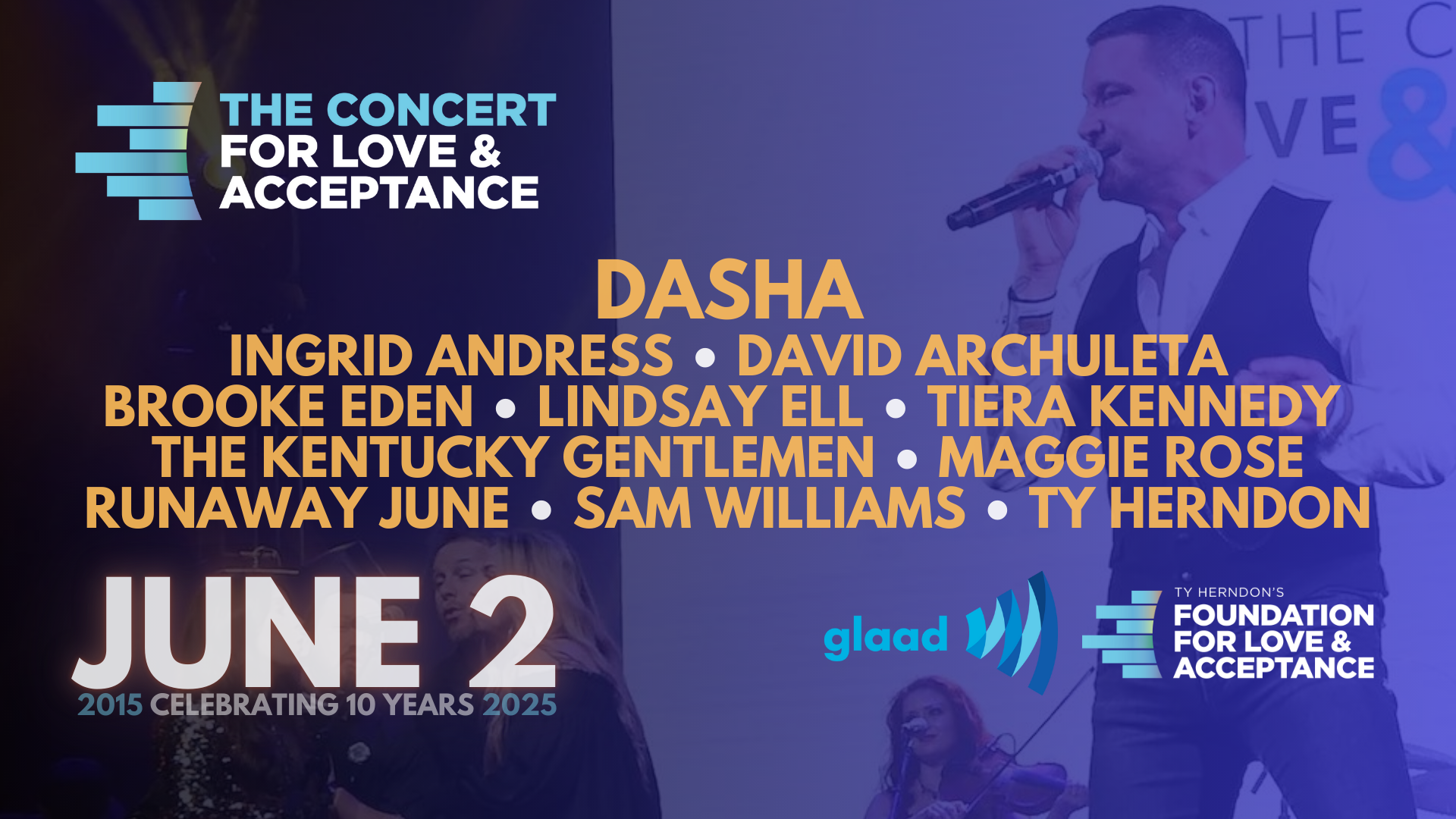 Dasha Ingrid Andress David Archuleta and Others Set to Perform