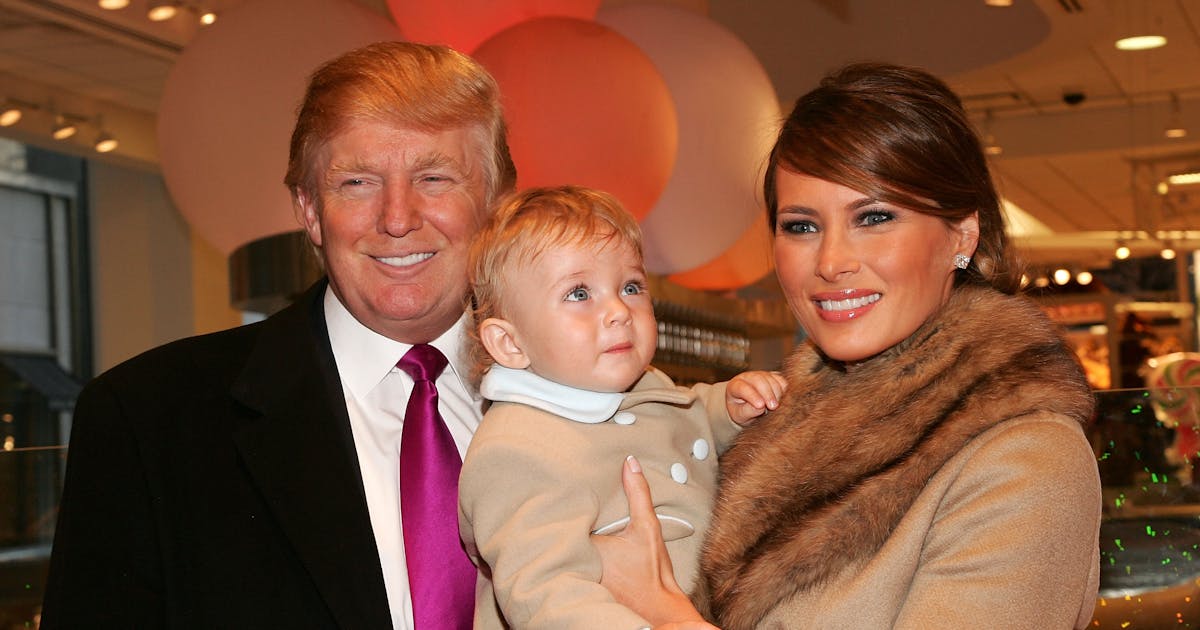 Do You Recall That Fun Photoshoot Featuring Young Barron Trump