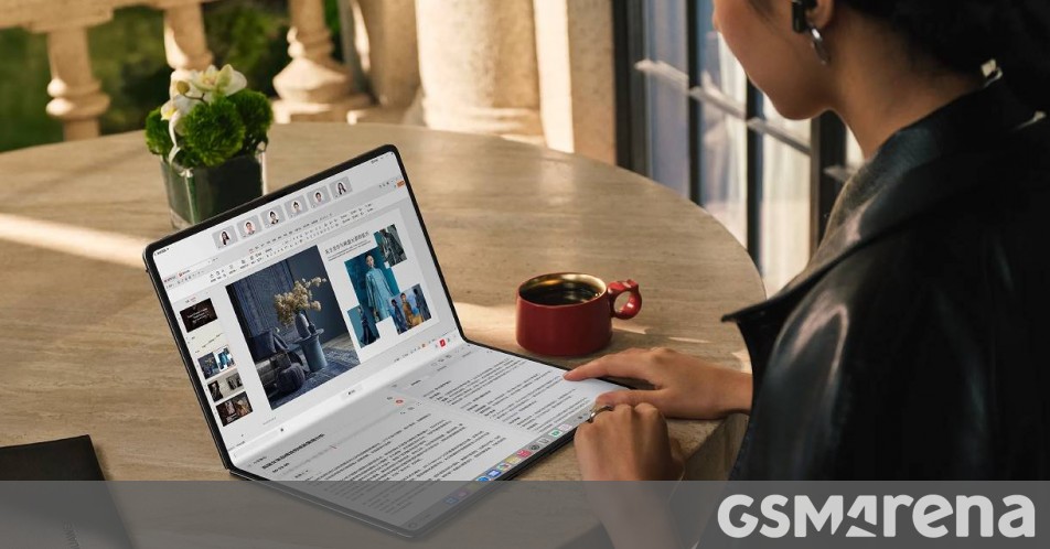 Huawei MateBook Fold Ultimate An 18 Inch All Screen Laptop That Collapses