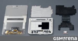 Huawei Pura X Unboxed and Disassembled in Video