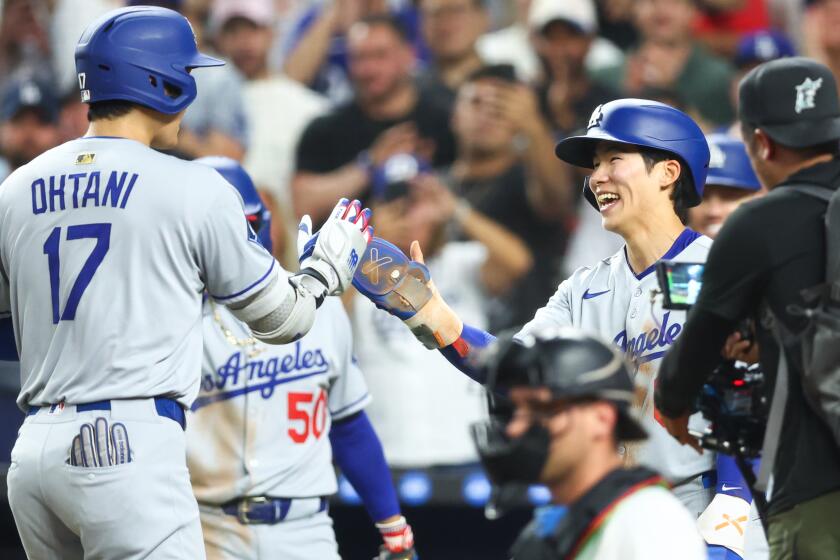 Hyeseong Kim reflects on a memorable moment with Shohei Ohtani