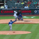 Jorbit Vivas Hits His First Career Home Run