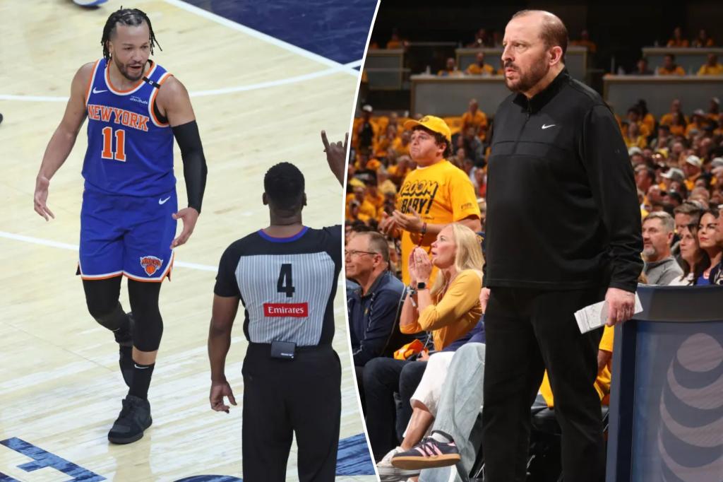Knicks Tom Thibodeau criticizes officials over numerous fouls called on