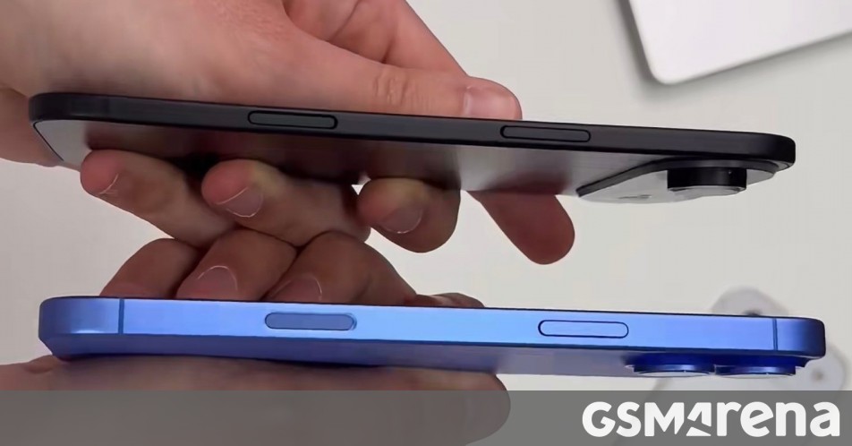 Leaked Photos Showcase iPhone 17 Air Being Compared to the