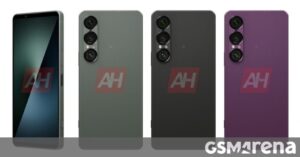 Leaked images of the Sony Xperia 1 VII reveal its