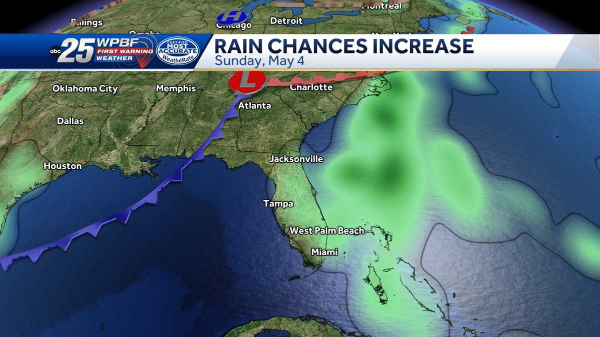 Monitoring the weather effects this weekend throughout South Florida