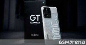 Realme unveils a prototype smartphone featuring a 10000mAh battery and
