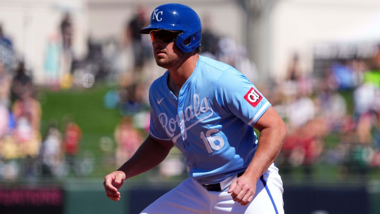 Royals place seasoned outfielder Hunter Renfroe on waivers