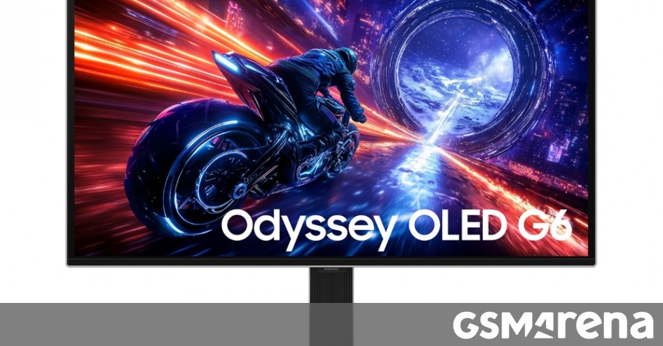 Samsung Odyssey OLED G6 gaming monitor featuring a 500Hz refresh