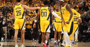 Tyrese Haliburton and the Pacers defeat the Knicks in Game