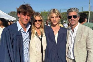 Patrick Dempsey Celebrates Twin Sons Darby and Sullivans Graduation Ceremony